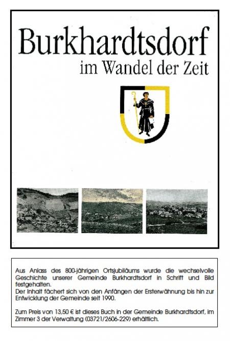 Buch 800 Jahre Burkhardtsdorf